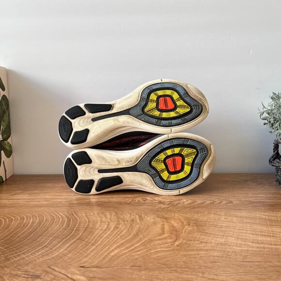 Nike Flyknit Lunar 3 698182-801 Pink Athletic Running Shoes Women's Size US 7 - Picture 7 of 8